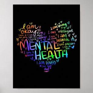 Health Awareness Gifts Depression 1 Poster