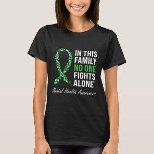 Health Awareness Green Ribbon 3  T-Shirt