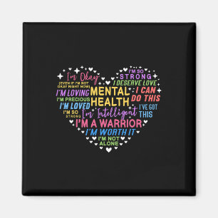Health Awareness Heart  Magnet