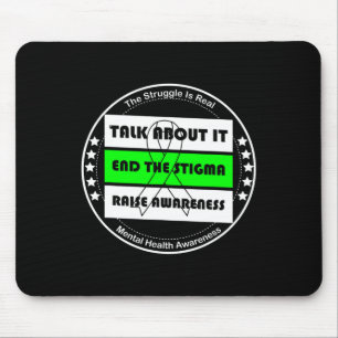 Health Awareness Mental Health Autism Awareness  Mouse Pad