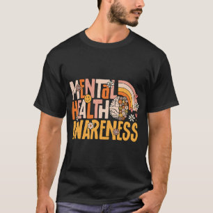 Health Awareness Mental Illness Therapist Counselo T-Shirt