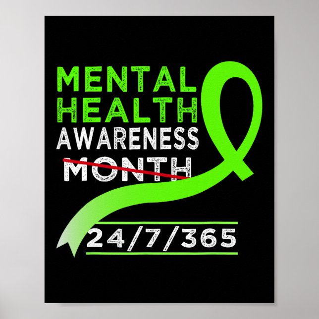 Health Awareness Month Of May Fight The Stigma  Poster (Front)