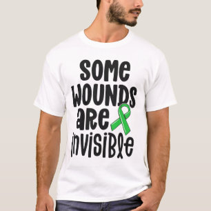 Health Awareness Some Wounds Are Invisible 1  T-Shirt