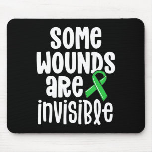 Health Awareness Some Wounds Are Invisible Mouse Pad