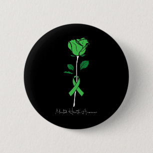 Health Awareness Warrior Counsellor Therapist  6 Cm Round Badge