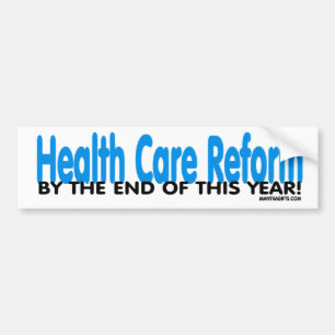 Health Care Bill Passed! Bumper Sticker