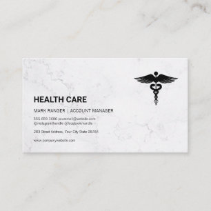 Health Care    Medical Symbol Appointment Card