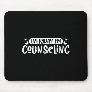 Health Counseling Everyday - Mental Counsellor Gif Mouse Pad