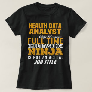 Health Data Analyst T-Shirt