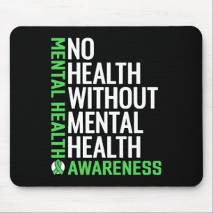 Health Fight The Stigma Mental Health Awareness Mouse Pad