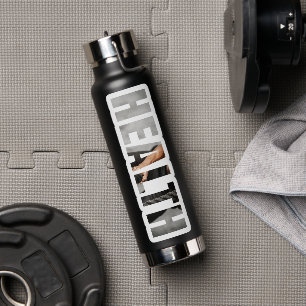 Health gym water bottle