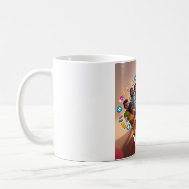 Health Heroes Mug: Celebrate Medical Innovations Coffee Mug (Left)