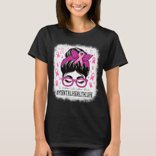 Health In October We Wear Pink Women Breast Cancer T-Shirt