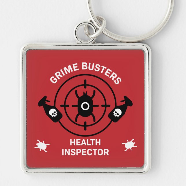 Health Inspector Key Ring (Front)