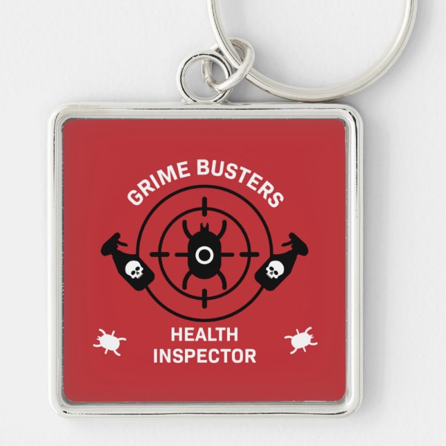 Health Inspector Key Ring (Front)