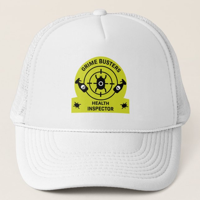 Health Inspector Trucker Hat (Front)