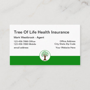 Health Insurance Business Cards