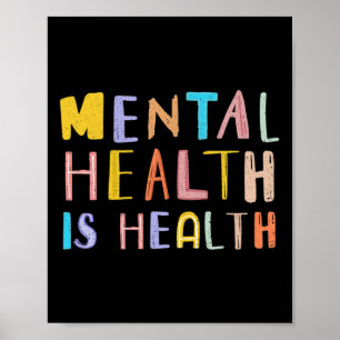 Health Is Health Bipolar And Anxiety Awareness Mon Poster