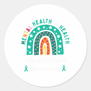 Health Is Health  Classic Round Sticker