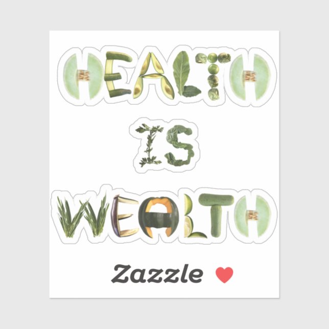 Health Is Wealth -  (Sheet)
