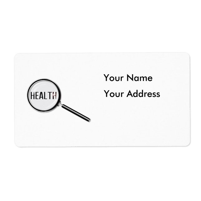 Health Magnifying Glass (Front)