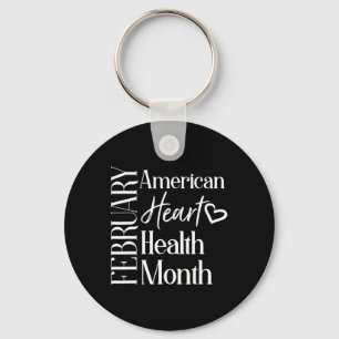 Health Month February American Heart Health 1 Key Ring