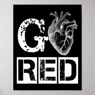 Health Month February American Heart Health Poster