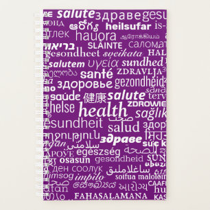 Health - Multi Language International - Be Healthy Planner