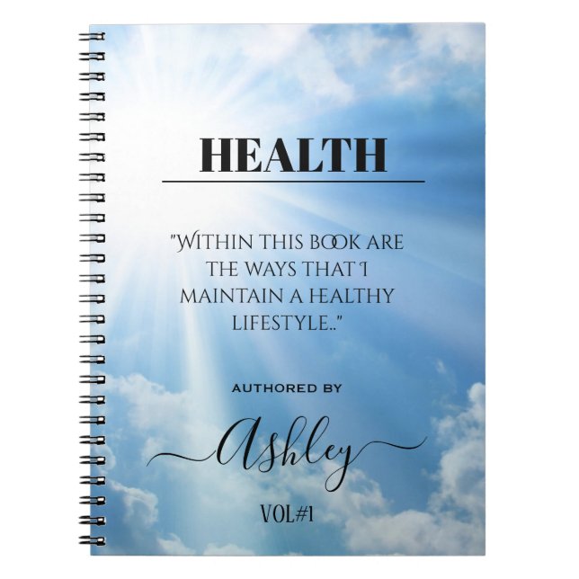 Health Notebook (Front)