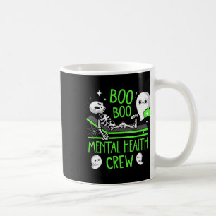 Health Nurse Psych Boo Boo Crew Nursing Halloween Coffee Mug