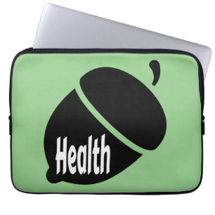 Health Nut Healthy Living for Life Laptop Sleeve