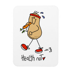 Health Nut T-shirts and Gifts Magnet