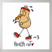 Health Nut T-shirts and Gifts