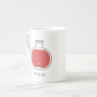 Health Potion: +75 Bone China Mug