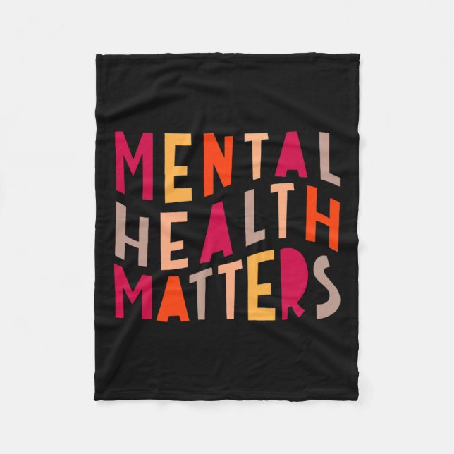 Health Problems 1  Fleece Blanket (Front)