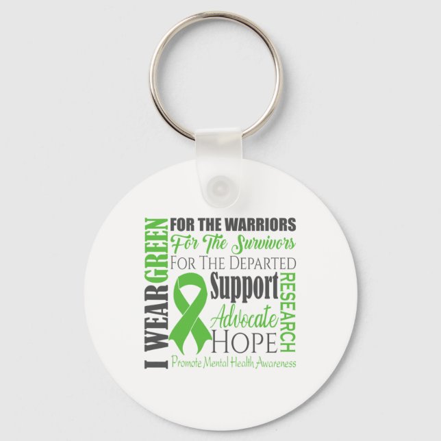 Health Problems Awareness  Key Ring (Front)