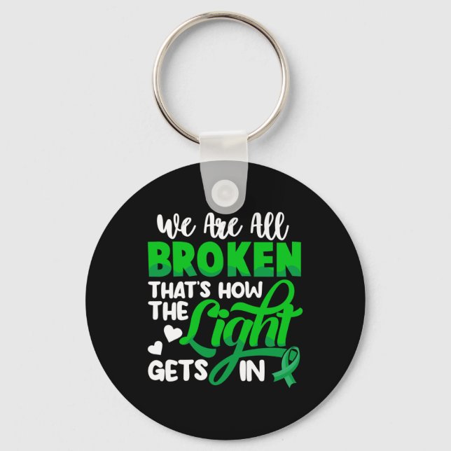 Health Problems Awareness Mens  Key Ring (Front)