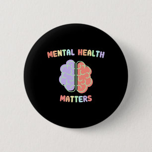 Health Problems Awareness Month Gift For Men Women 6 Cm Round Badge