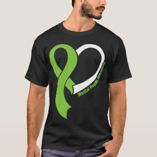 Health Problems Awareness Month May Lime Green Rib T-Shirt