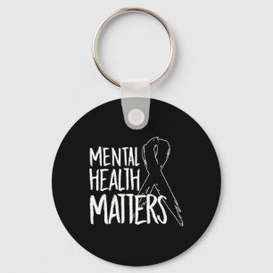 Health Problems Design Suicide For Awareness Suppo Key Ring