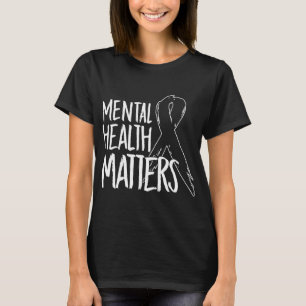 Health Problems Design Suicide For Awareness Suppo T-Shirt