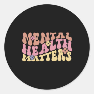 Health Problems End The Stigma 2 Classic Round Sticker