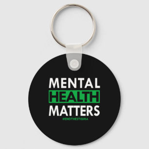 Health Problems End The Stigma Awareness Key Ring
