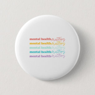 Health Problems Gift Human Brain Illness Awareness 6 Cm Round Badge