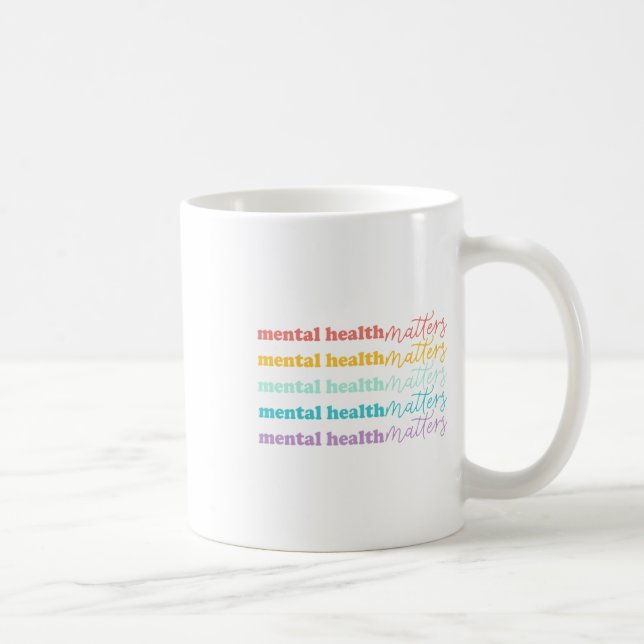 Health Problems Gift Human Brain Illness Awareness Coffee Mug (Right)