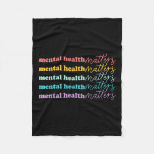 Health Problems Gift Human Brain Illness Awareness Fleece Blanket