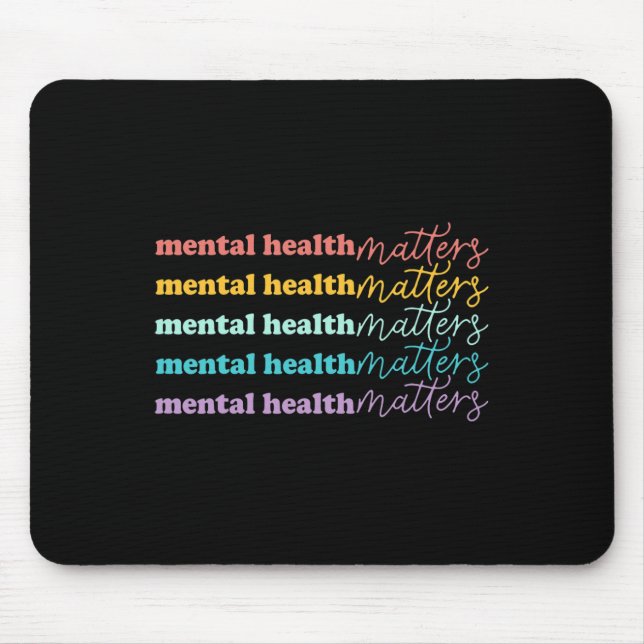 Health Problems Gift Human Brain Illness Awareness Mouse Pad (Front)