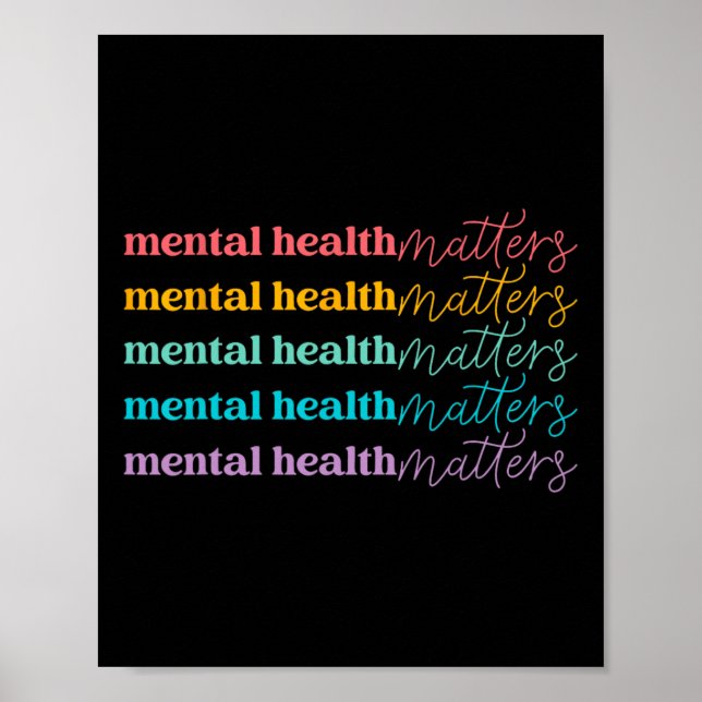 Health Problems Gifts Human Brain Illness Awarenes Poster (Front)