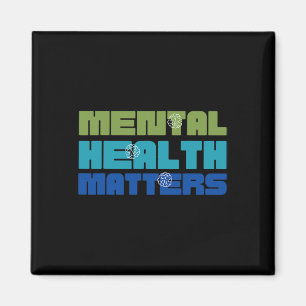 Health Problems Green For Mental Health Awareness  Magnet