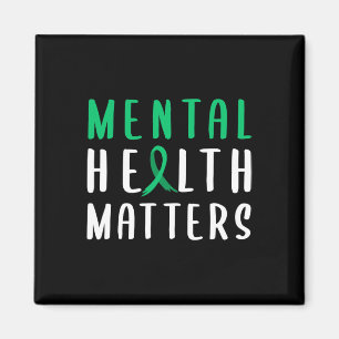 Health Problems Green Ribbon  Magnet